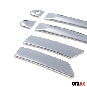 Nissan Juke Door Handle Cover - Omac - Gloss Silver - 2011-2017